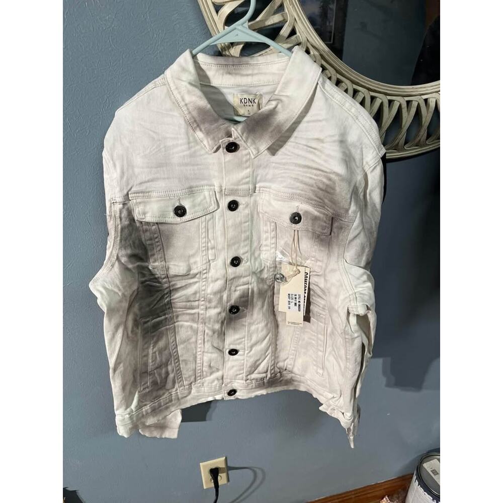 KDNK White Smoke Denim  L